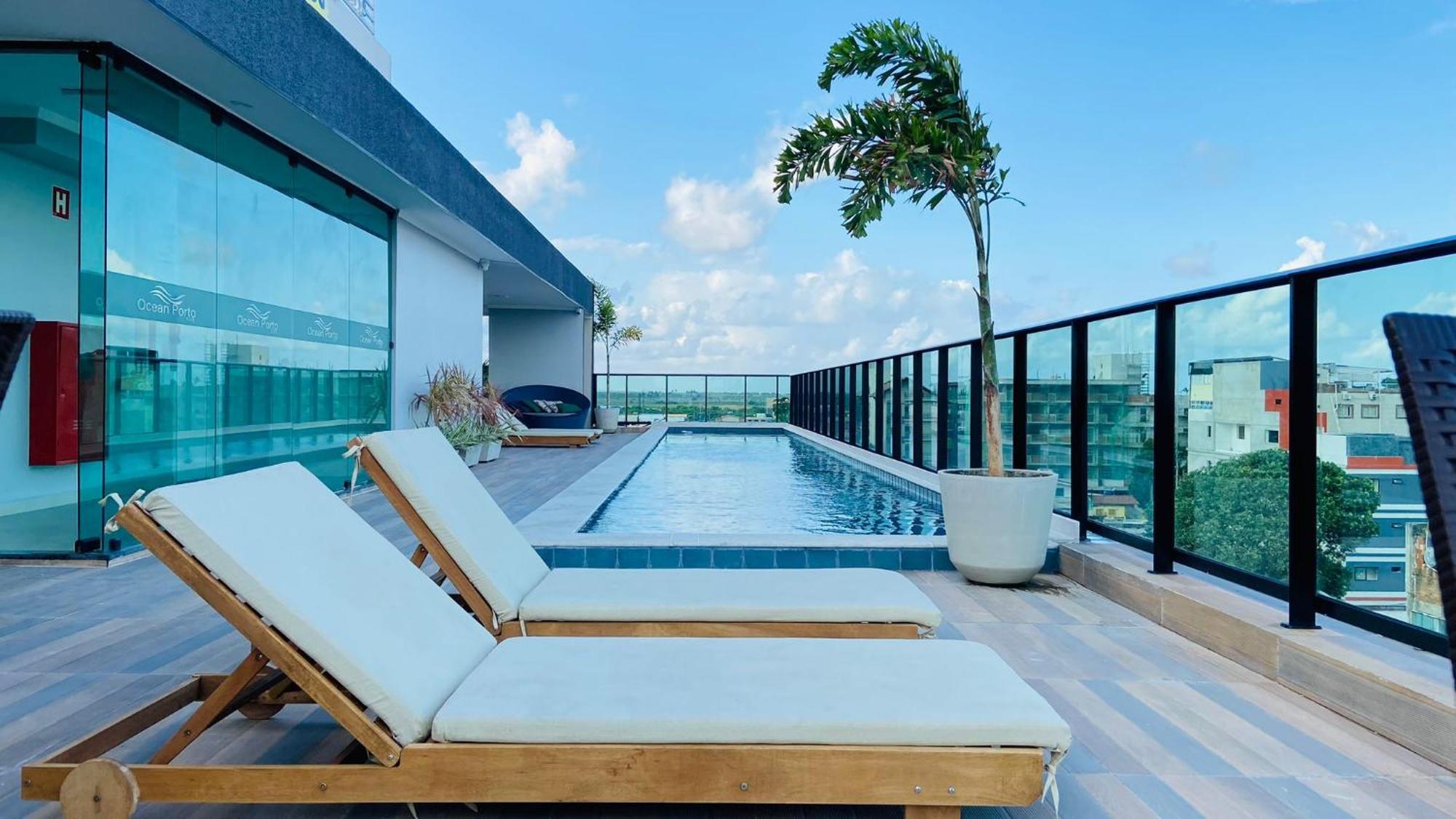 Ocean Porto Flats Aparthotel Pôrto das Galinhas Buitenkant foto